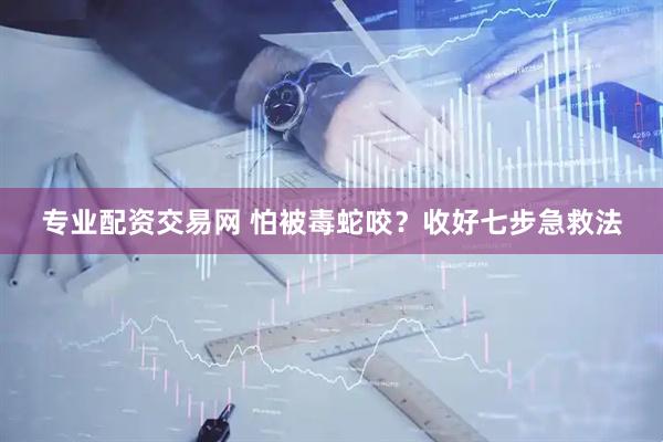专业配资交易网 怕被毒蛇咬？收好七步急救法