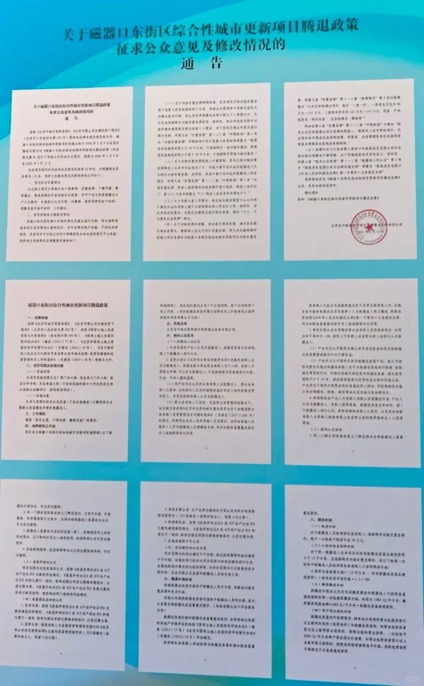 网上股票配资门户 苦等34年！东城这地腾退正式开始了